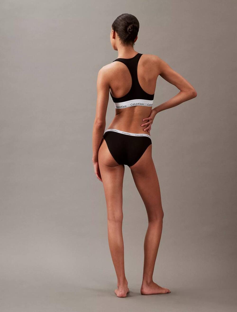 Modern Logo Bikini Black, Розмір L
