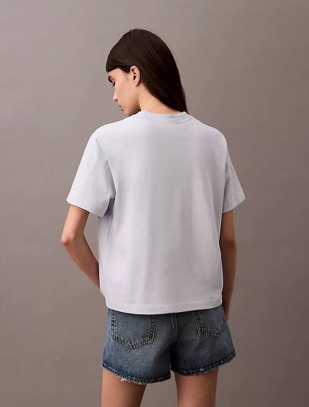 Standard Logo Boxy Fit Crewneck T-Shirt Plein Air, Розмір М
