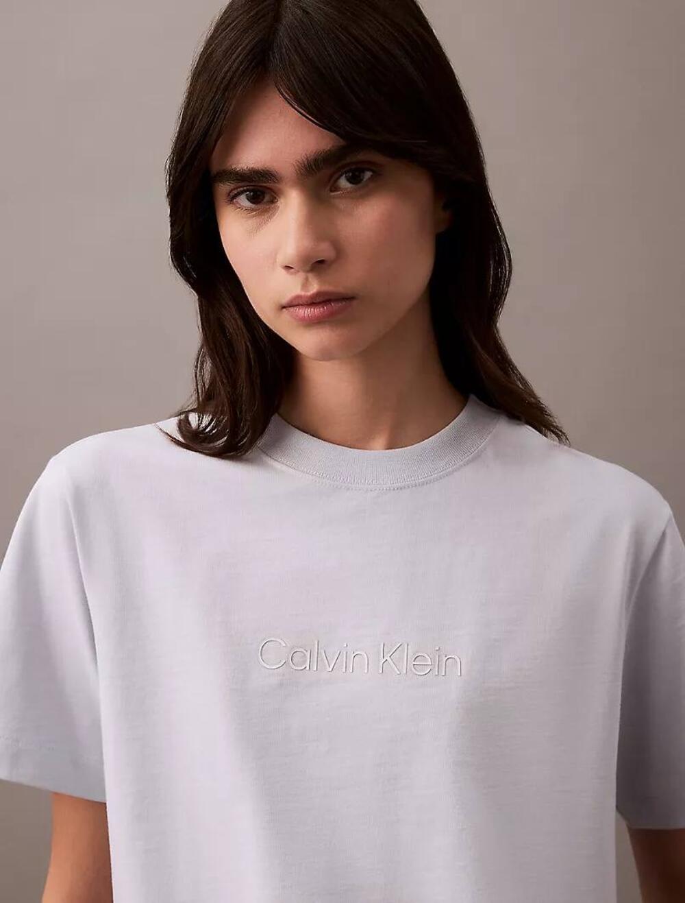 Standard Logo Boxy Fit Crewneck T-Shirt Plein Air, Розмір М