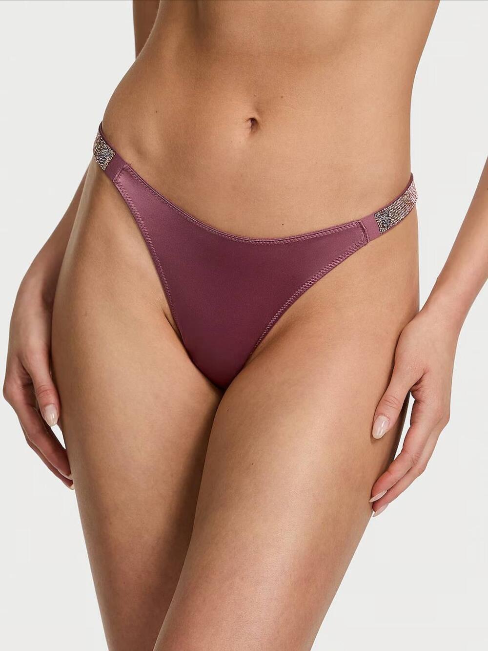 Трусики стрінги Shine Stripe Розмір XS Purple Vapor (12P1)