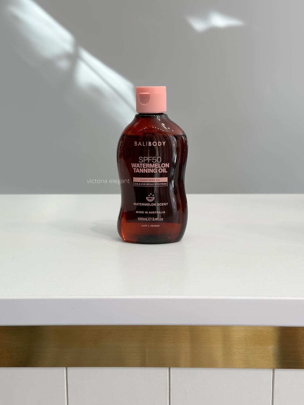 Масло для засмаги з насінням кавуна SPF50 Bali Body 