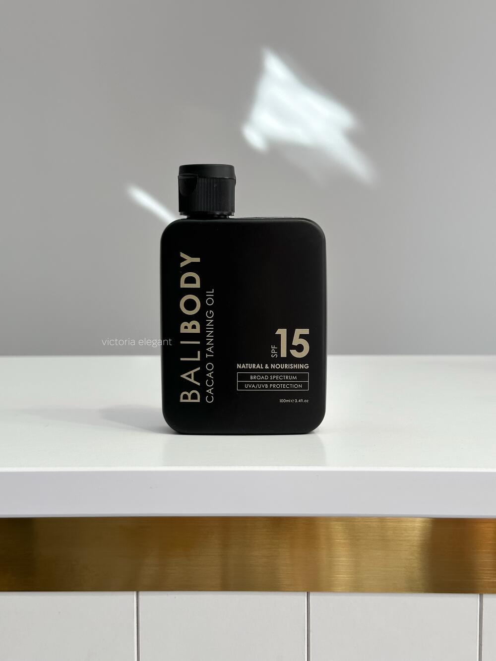 Масло для засмаги з какао SPF15 Bali Body 