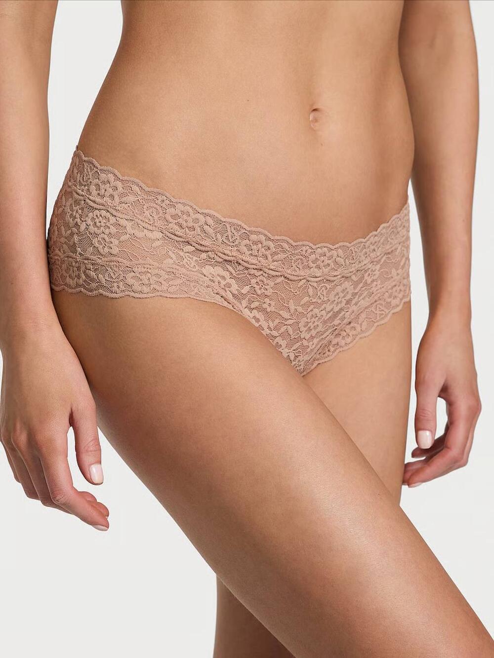 Трусики Lace Cheeky Panty розмір XS Praline 65H8