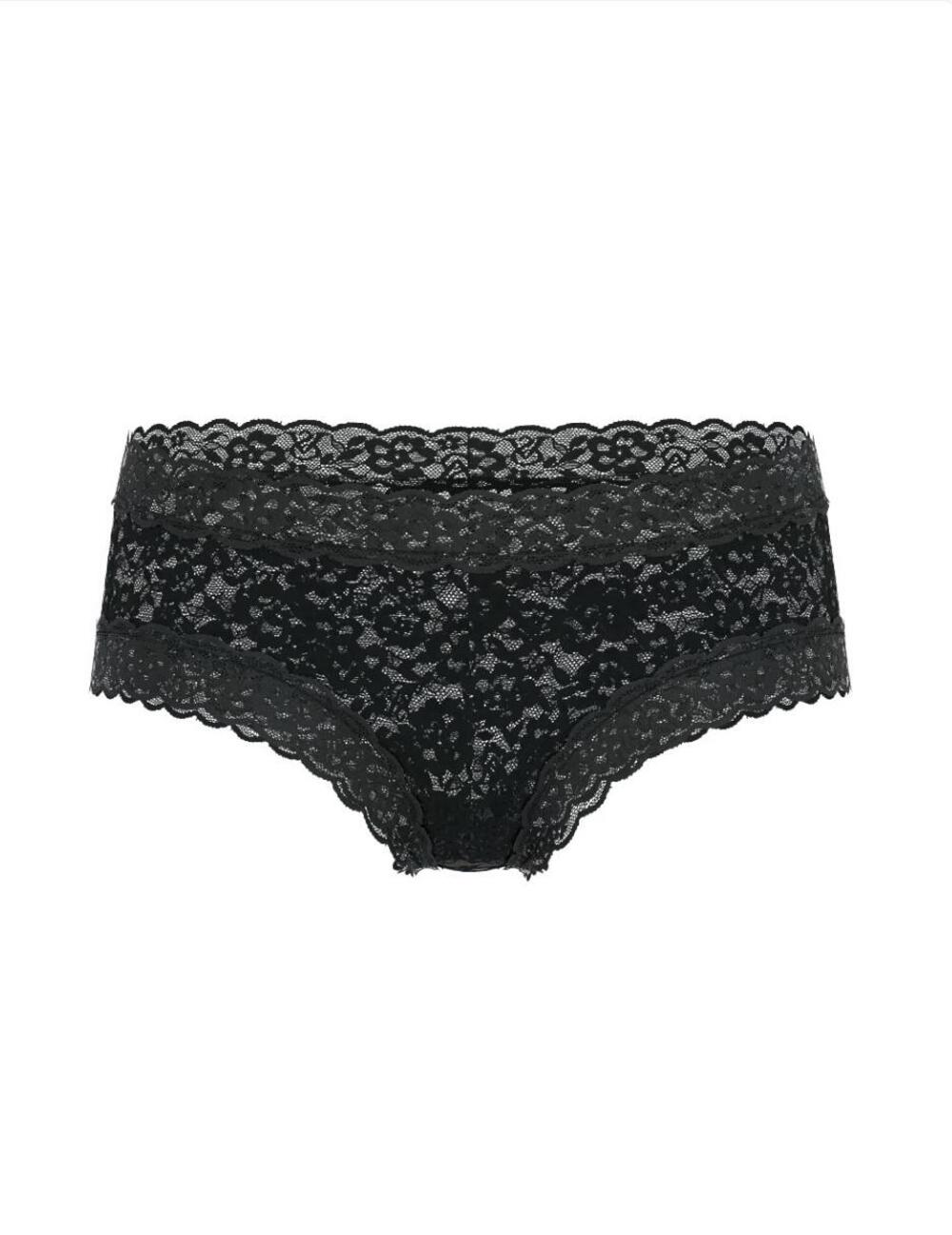 Трусики Lace Cheeky Panty розмір XS Black 54A2