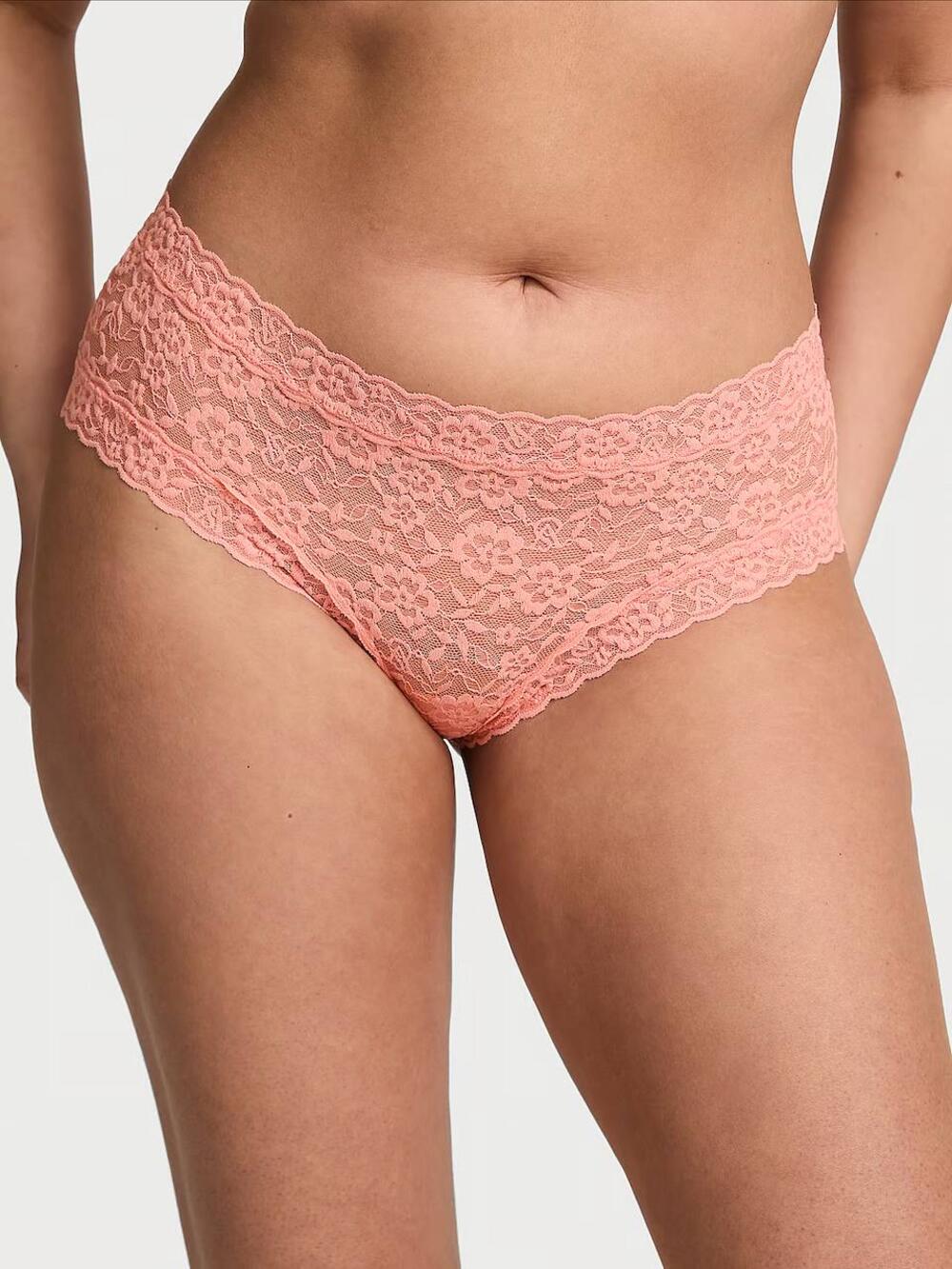 Трусики Lace Cheeky Panty розмір M Just Peachy 44H6
