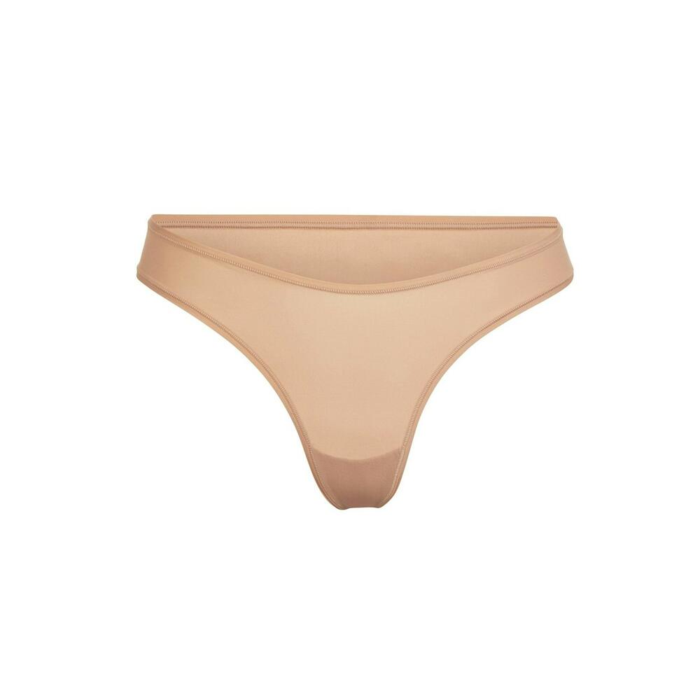 Трусики fits everybody dipped front thong Ochre, XS