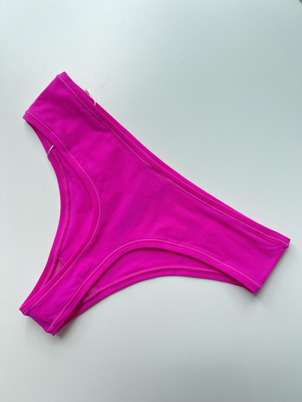 Трусики fits everybody dipped front thong фіолетові, XS