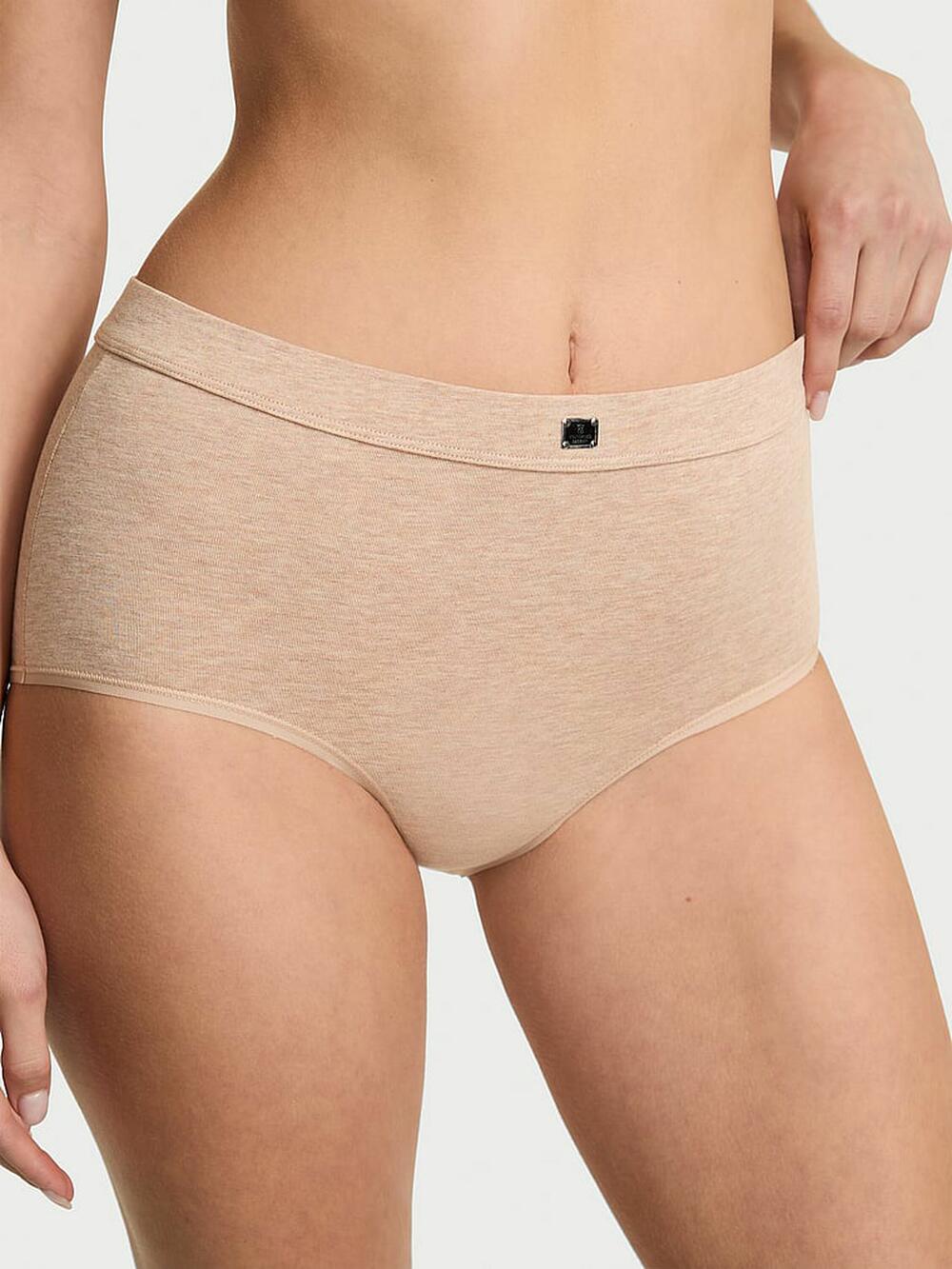 Logo Cotton Modern Brief Panty Розмір L Heather Nude 54KM