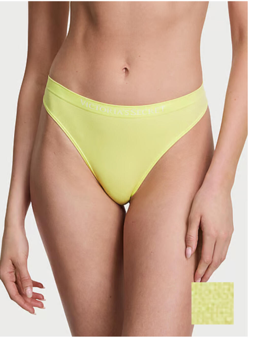Трусики стрінги Seamless гладкі Розмір S Sparkling Lime (2HLE)