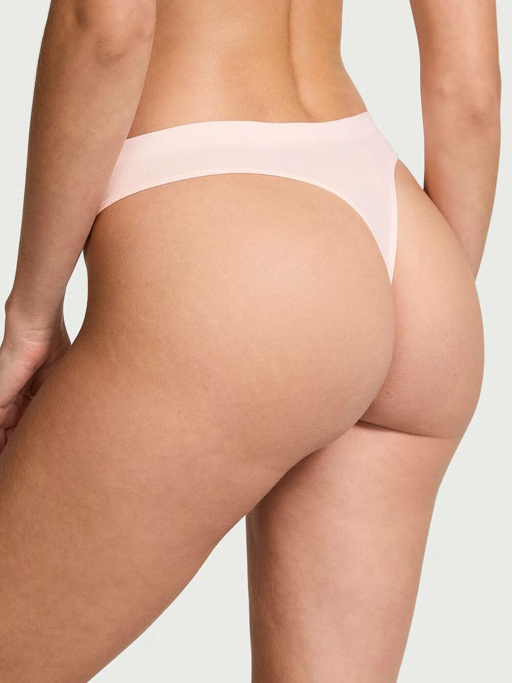 Seamless High-Leg Стрінги Розмір L Purest pink
