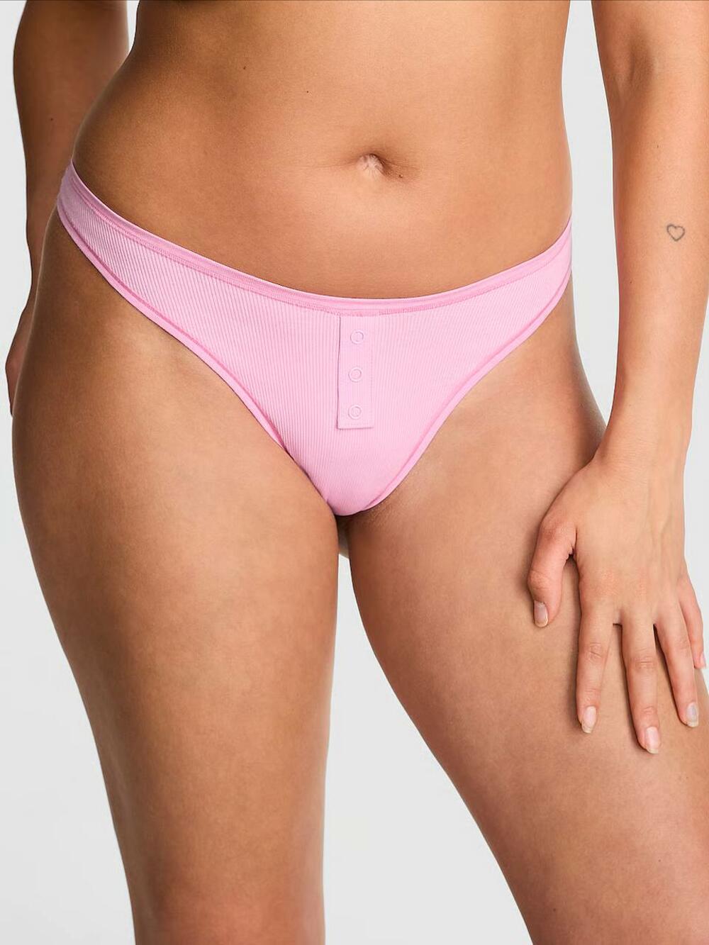 Трусики стрінги Seamless HIGH-LEG Розмір М Pink Lollipop (75LA)