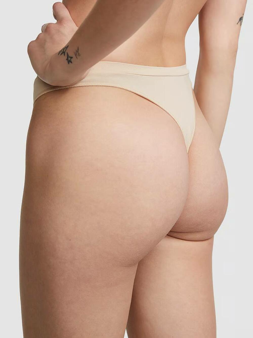 Трусики стрінги Seamless HIGH-LEG Розмір М Marzipan (39H6)