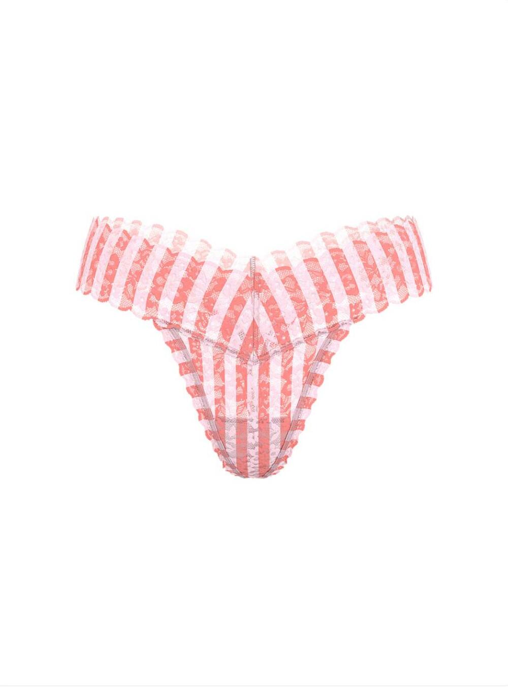 Мереживні стрінги Розмір S Pretty Blossom Stripes (7AXU)