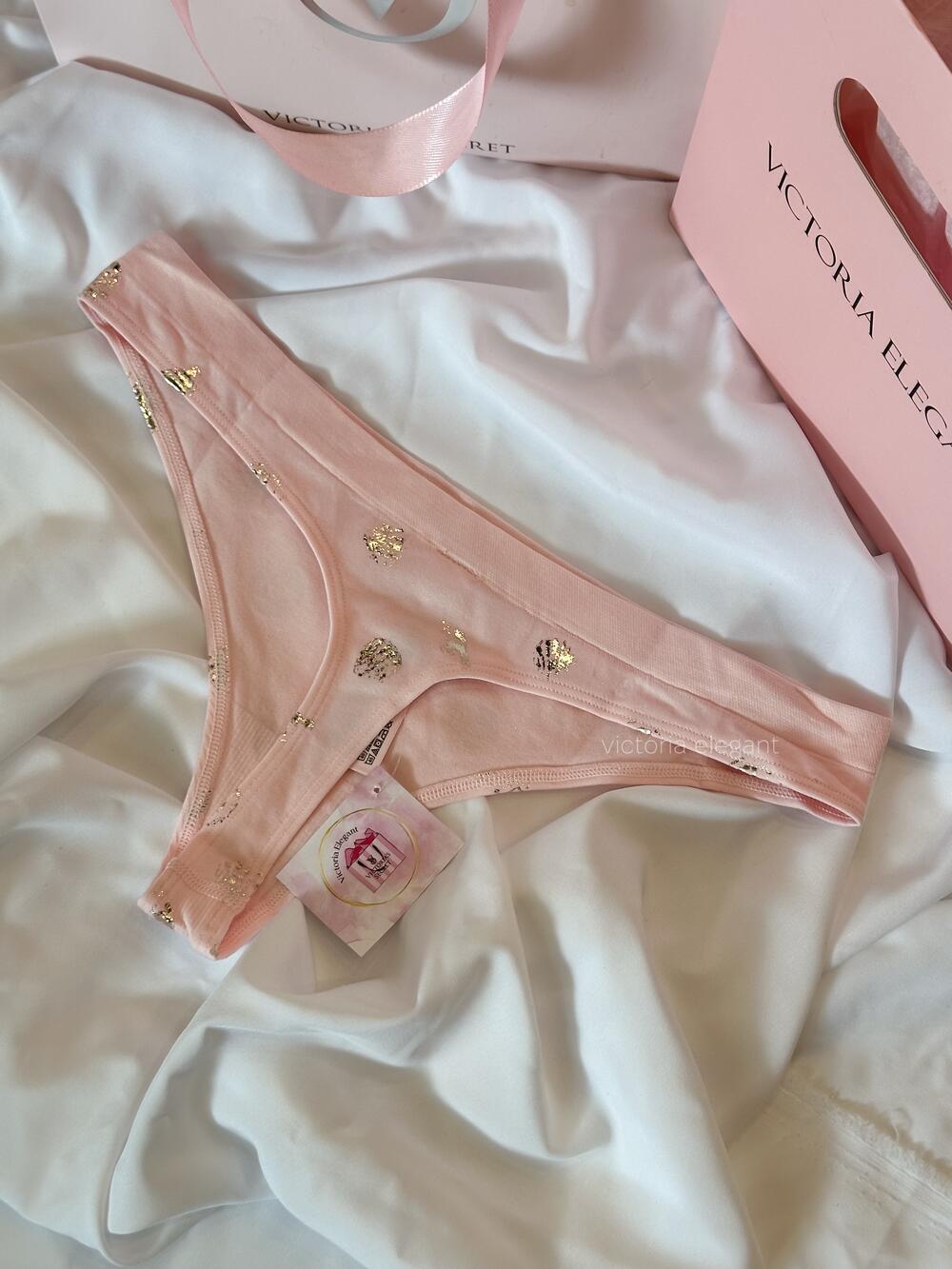 Трусики стрінги Seamless гладкі Розмір S Angel Pink Lets Get Wild Graphic 75AM