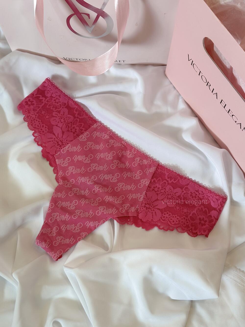 Безшовні трусики стрінги Розмір S Pink Hope