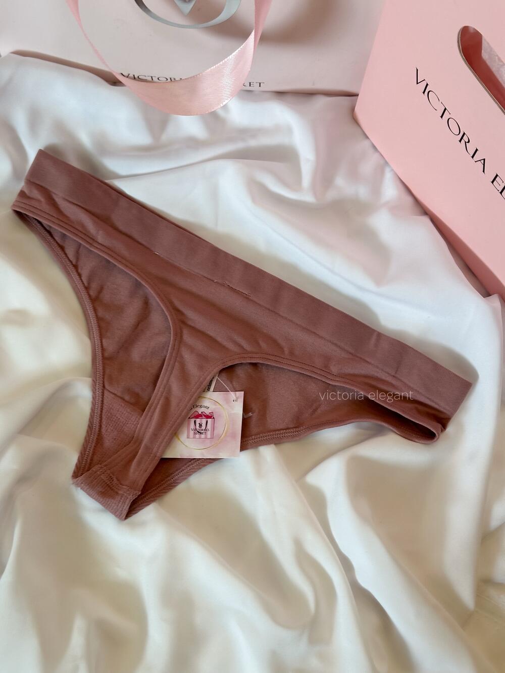 Трусики стрінги Seamless гладкі Розмір S Pink Hope