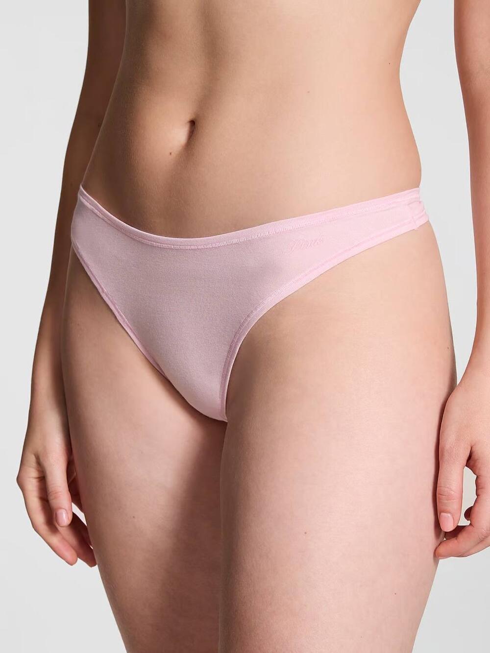 Трусики стрінги Seamless HIGH-LEG Розмір М Pink Tulip (69IO)