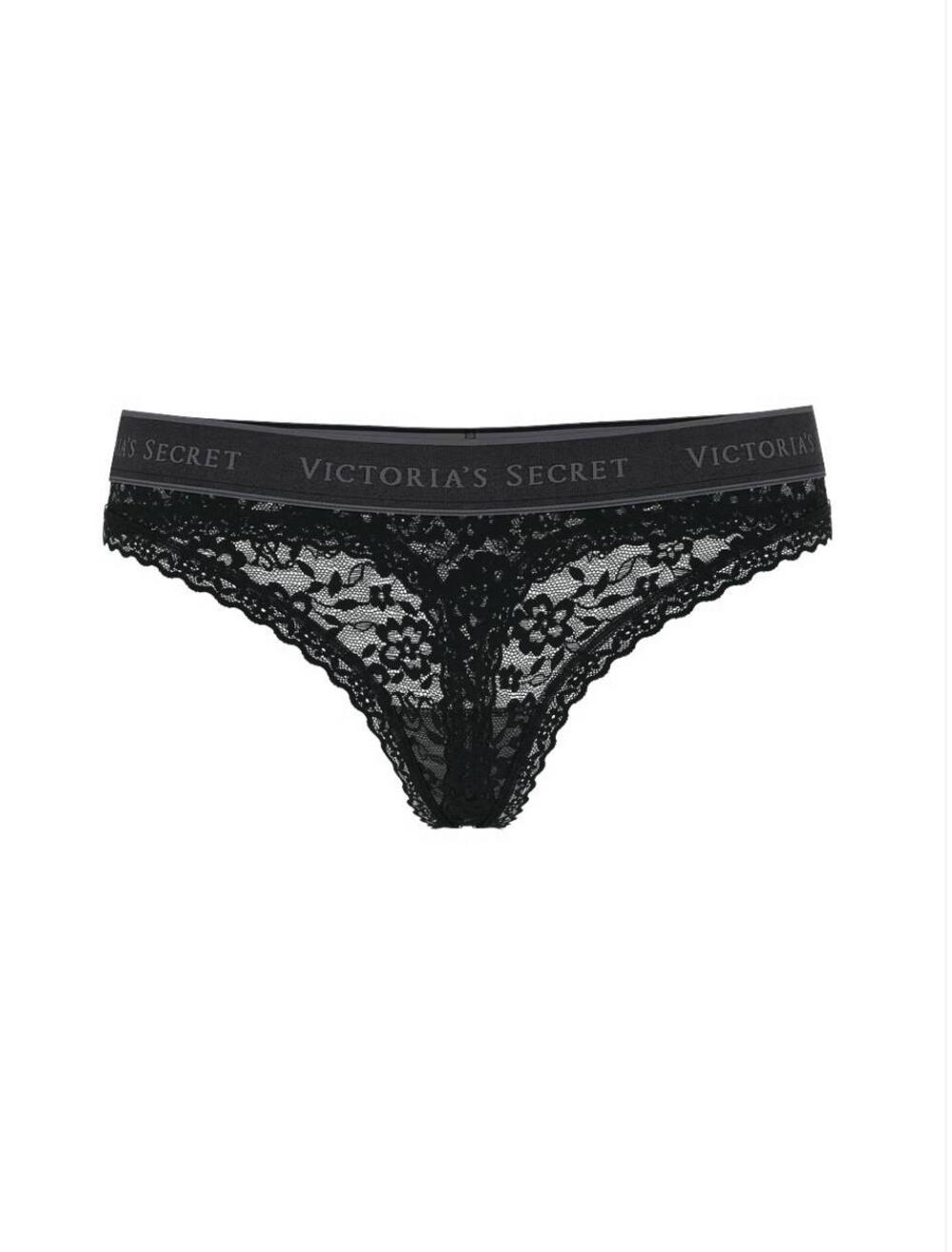 Lacie Logo Thong Panty Розмір С Pure black 54A2