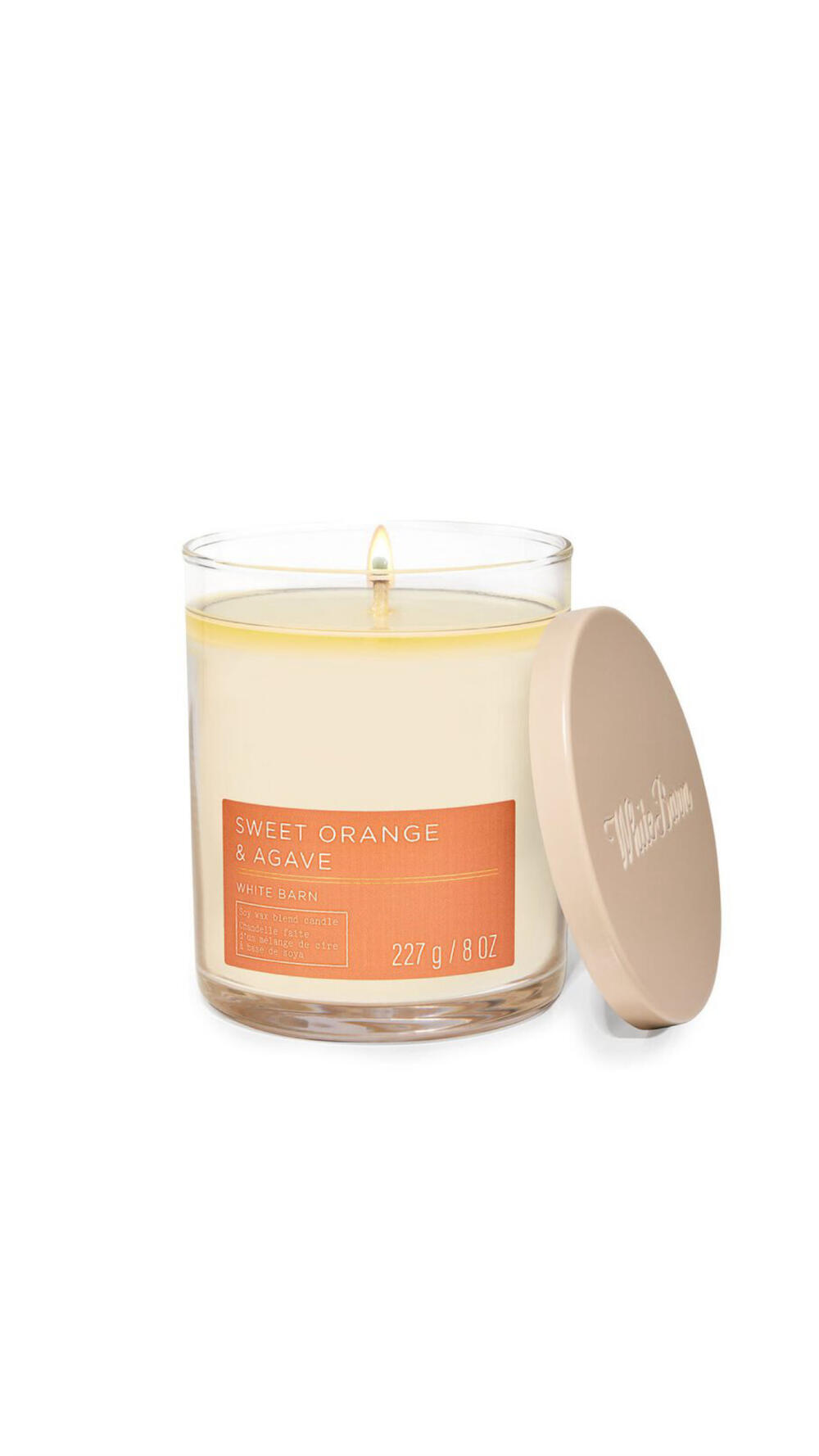 Свічка на 1 гніт 227g sweet orange & agave