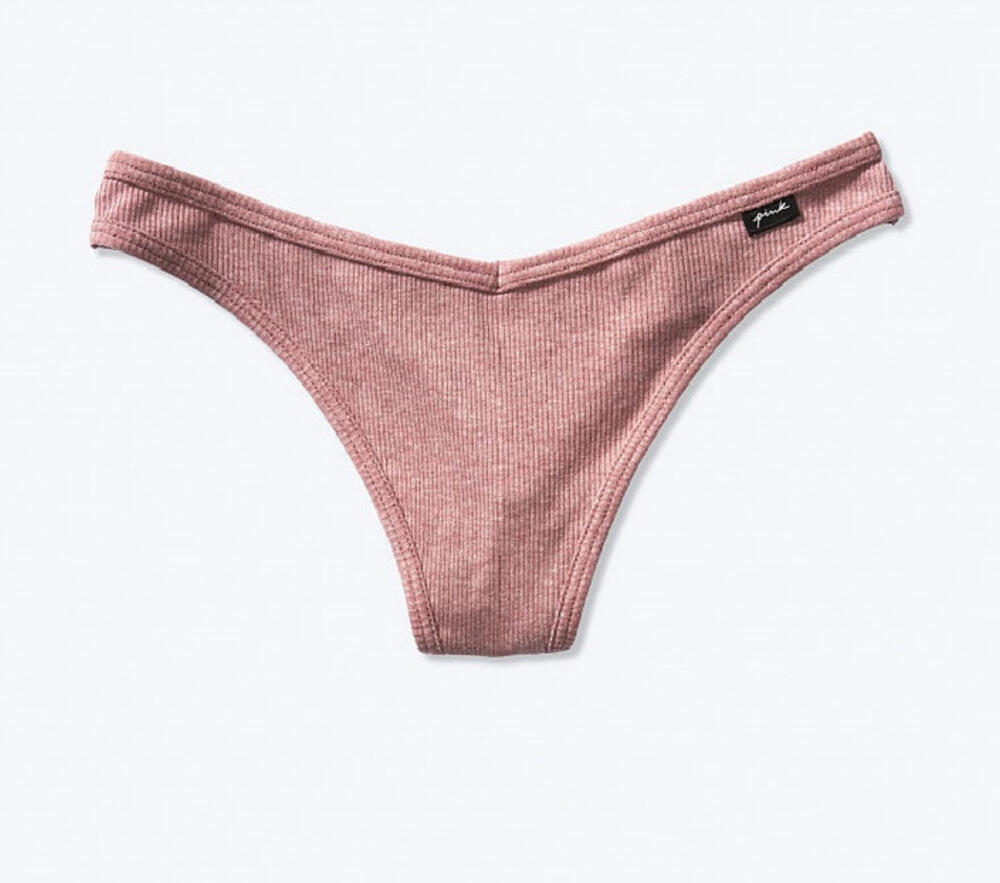 Cotton Thong Panty Розмір M Iced Coffee (17N0)