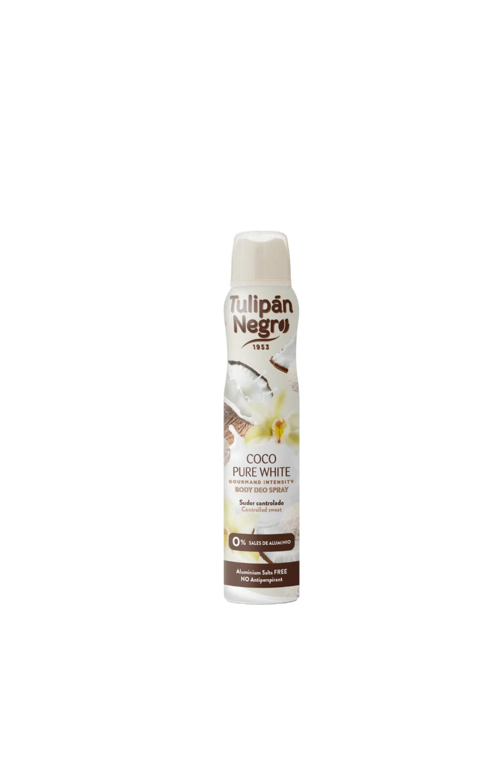 Дезодорант-спрей Tulipán Negro Coco Pure White