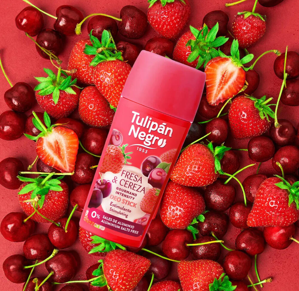 Дезодорант-стік Tulipán Negro Fresa & Cereza