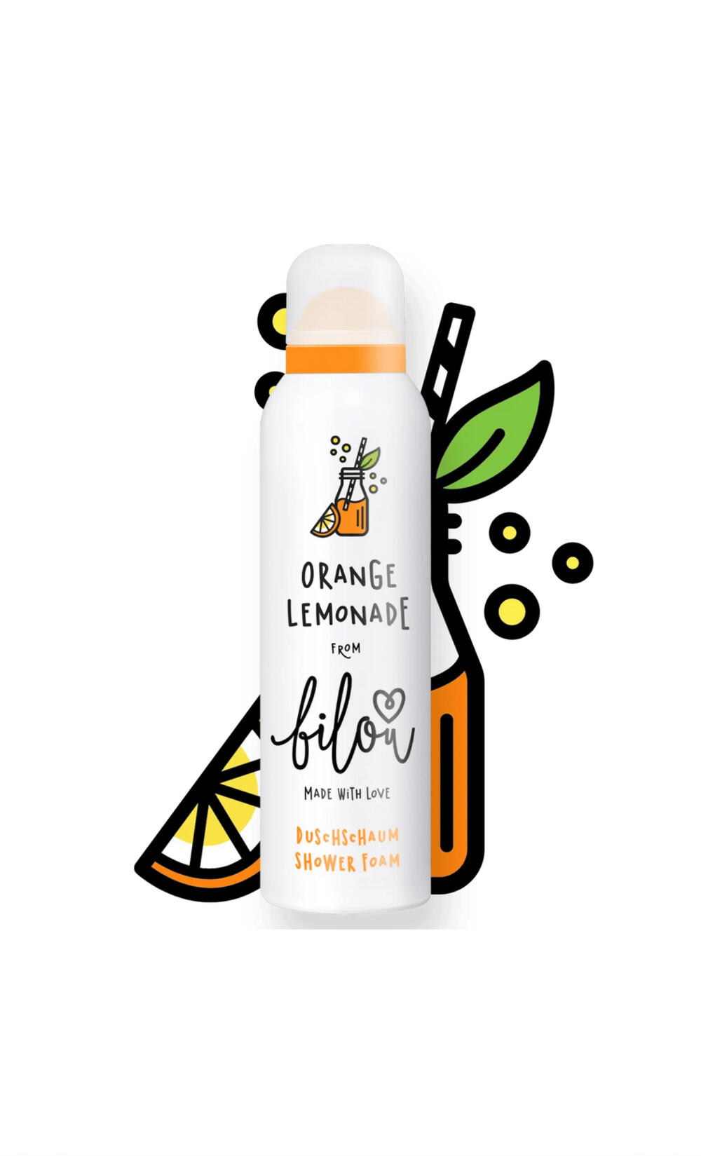 Пінка для душу 200ml Orange Lemonade