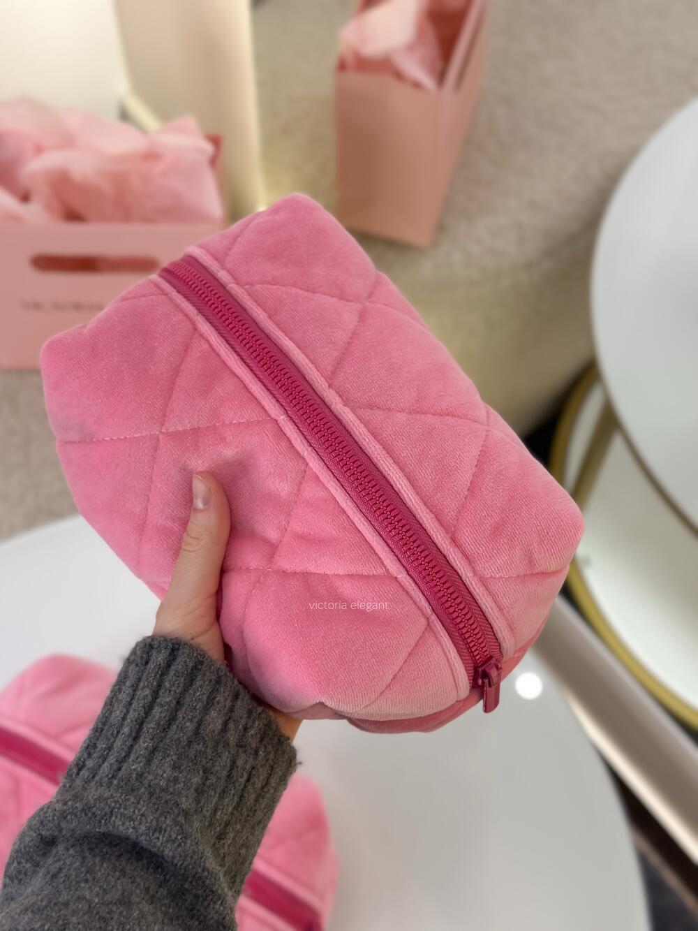 Плюшева косметичка Малинова, Міні