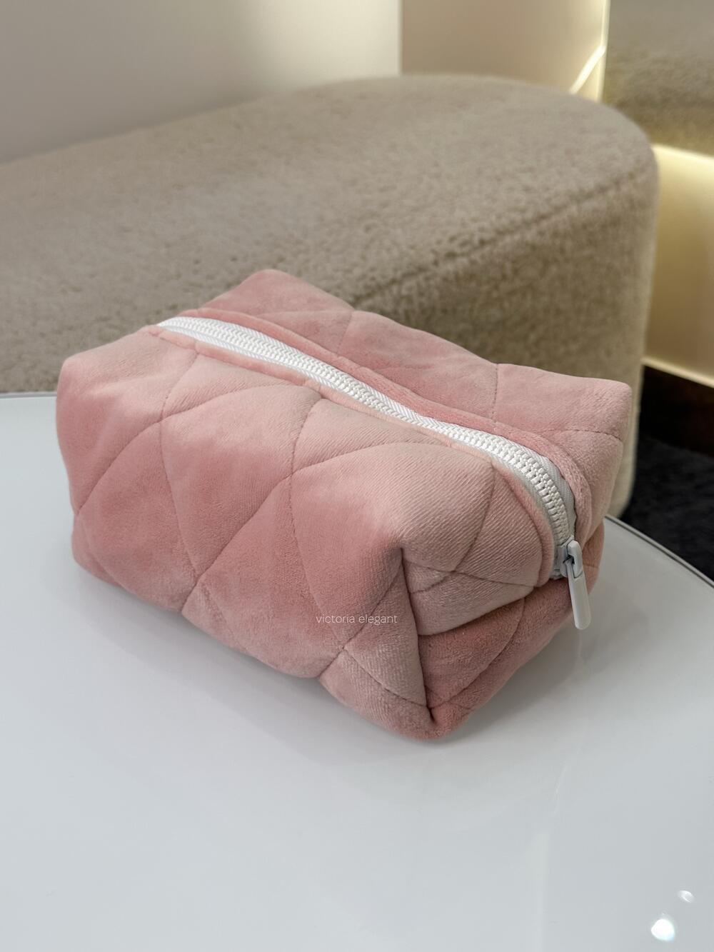 Плюшева косметичка Рожевий, Міні
