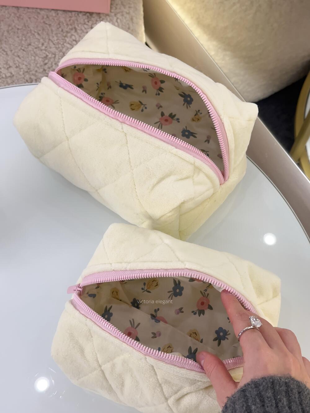 Плюшева косметичка Молочна, Міні