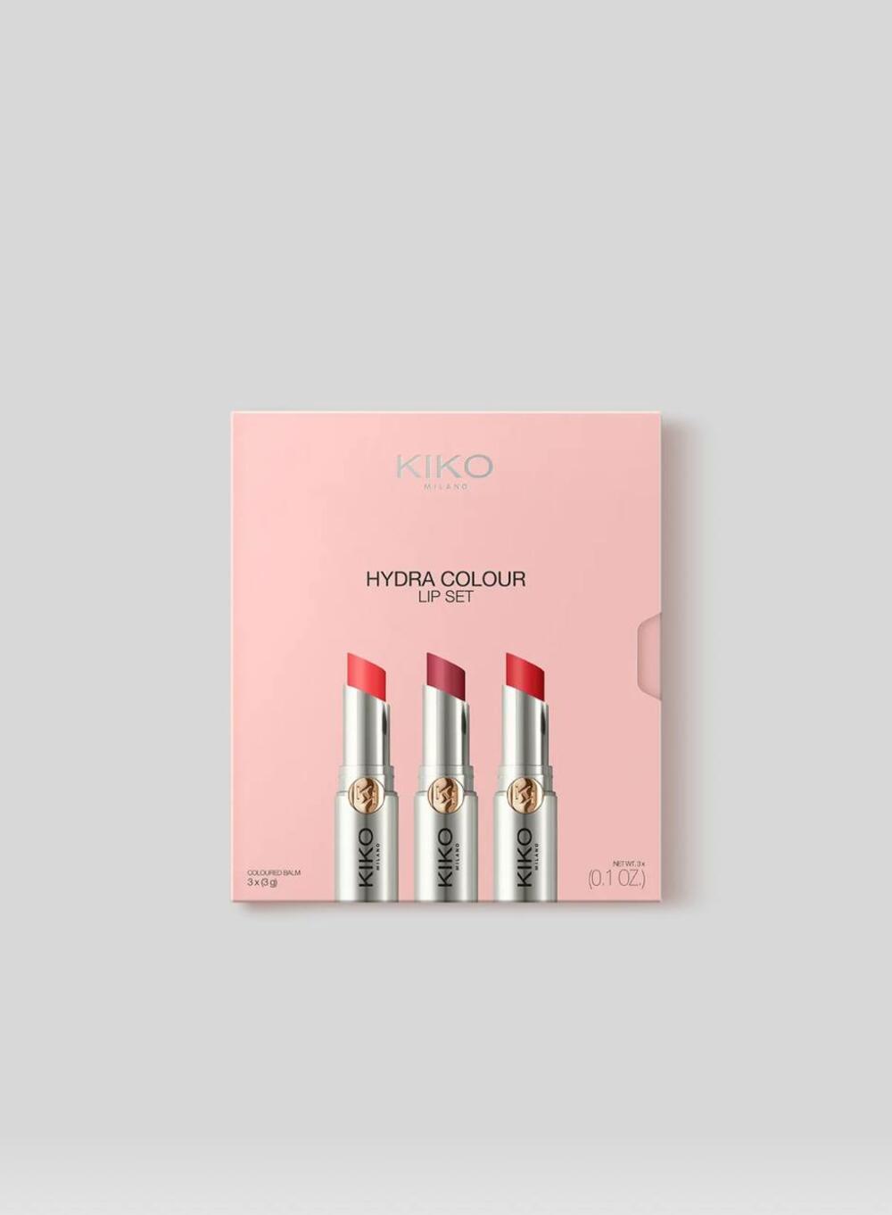 Набір бальзамів для губ Hydra Colour Kiko 