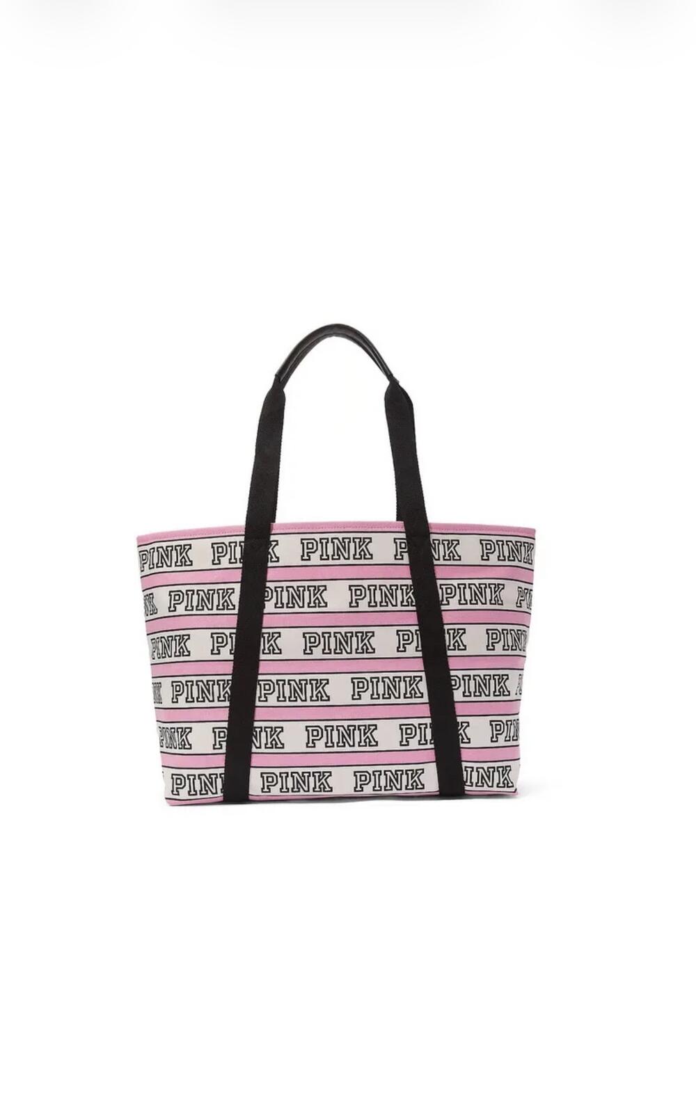 Сумка Pink-black tote