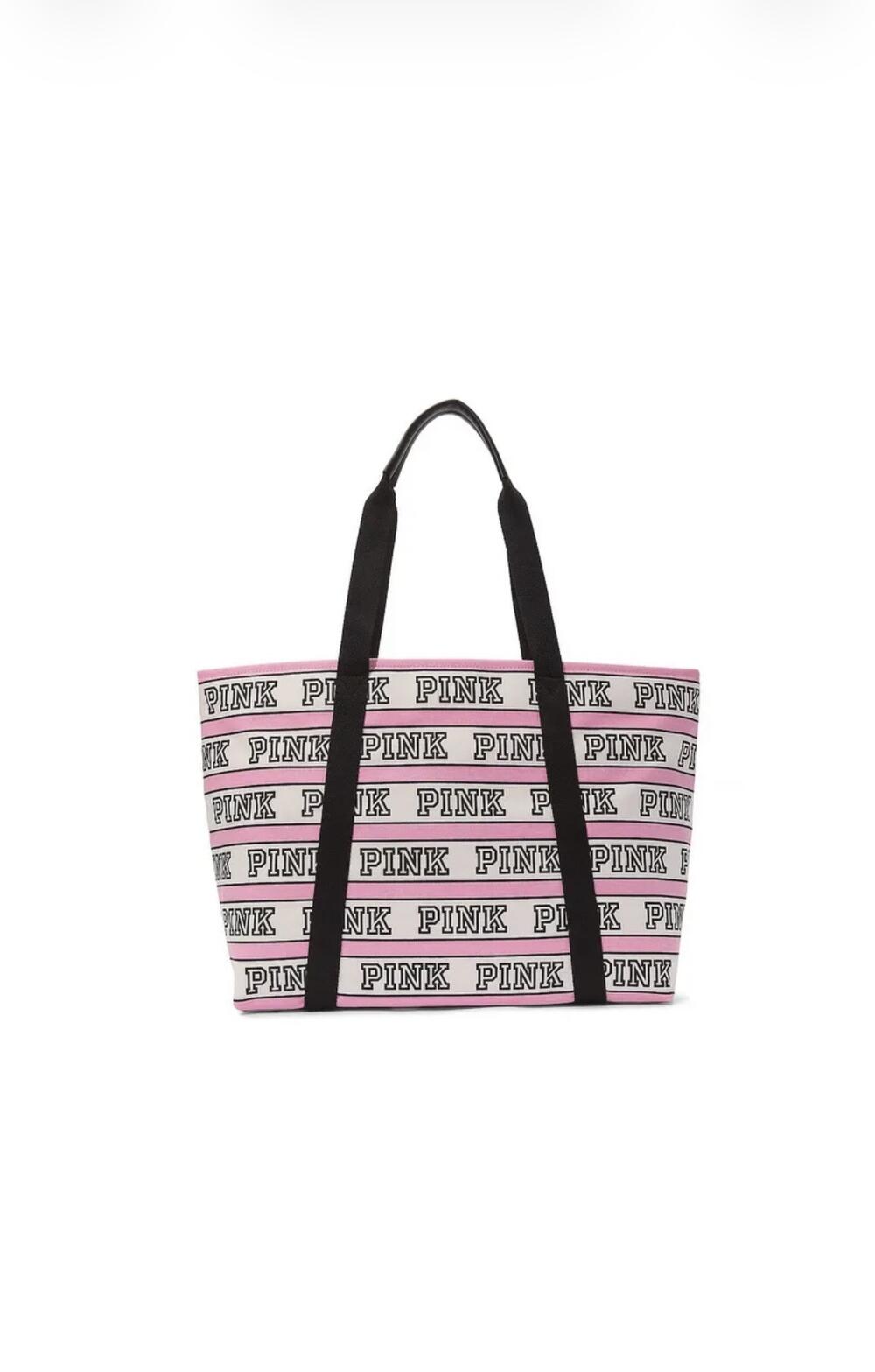 Сумка Pink-black tote
