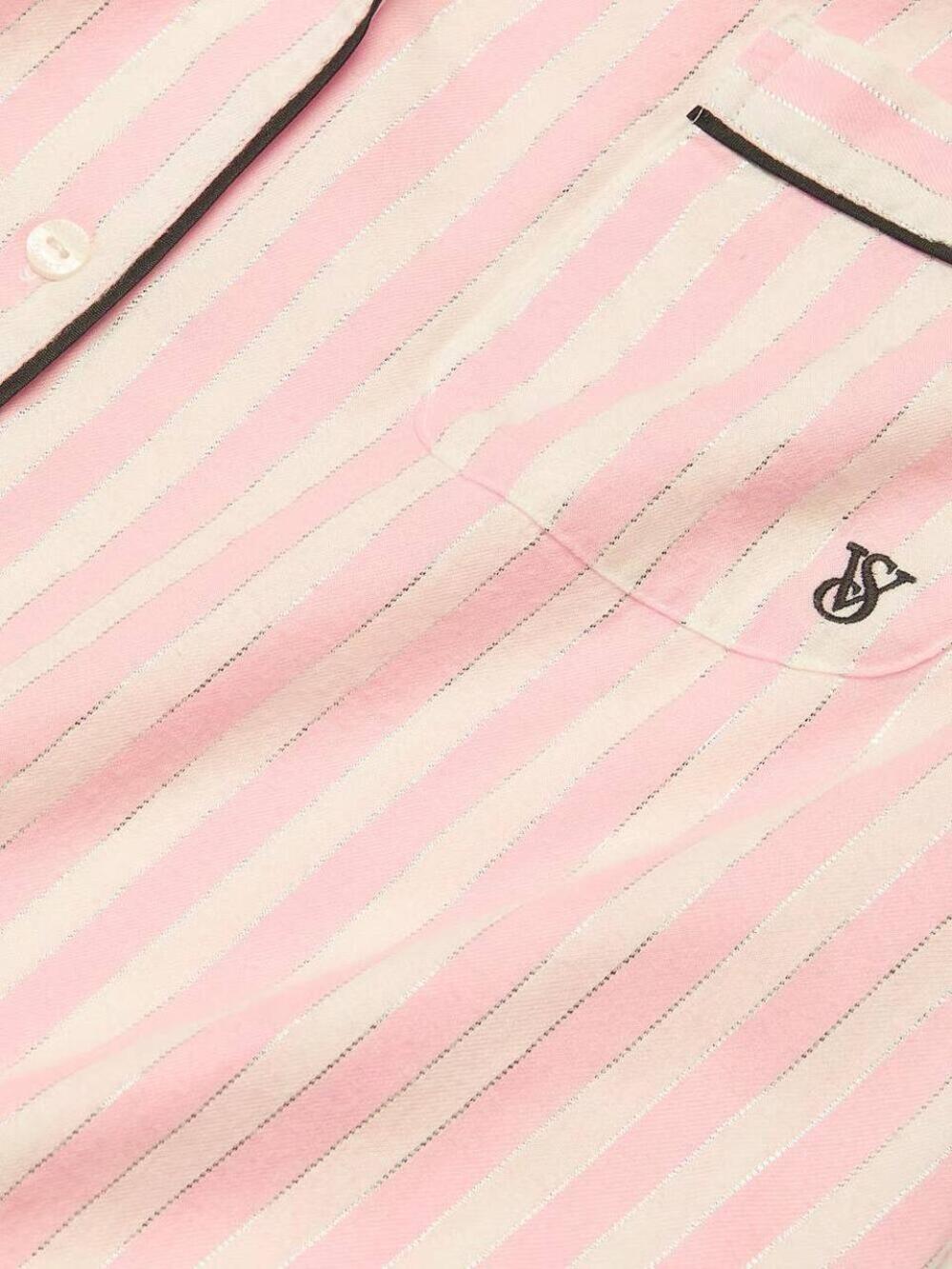 Фланелева піжама із штанцями Pretty Blossom Shimmer 6FBG, Розмір L