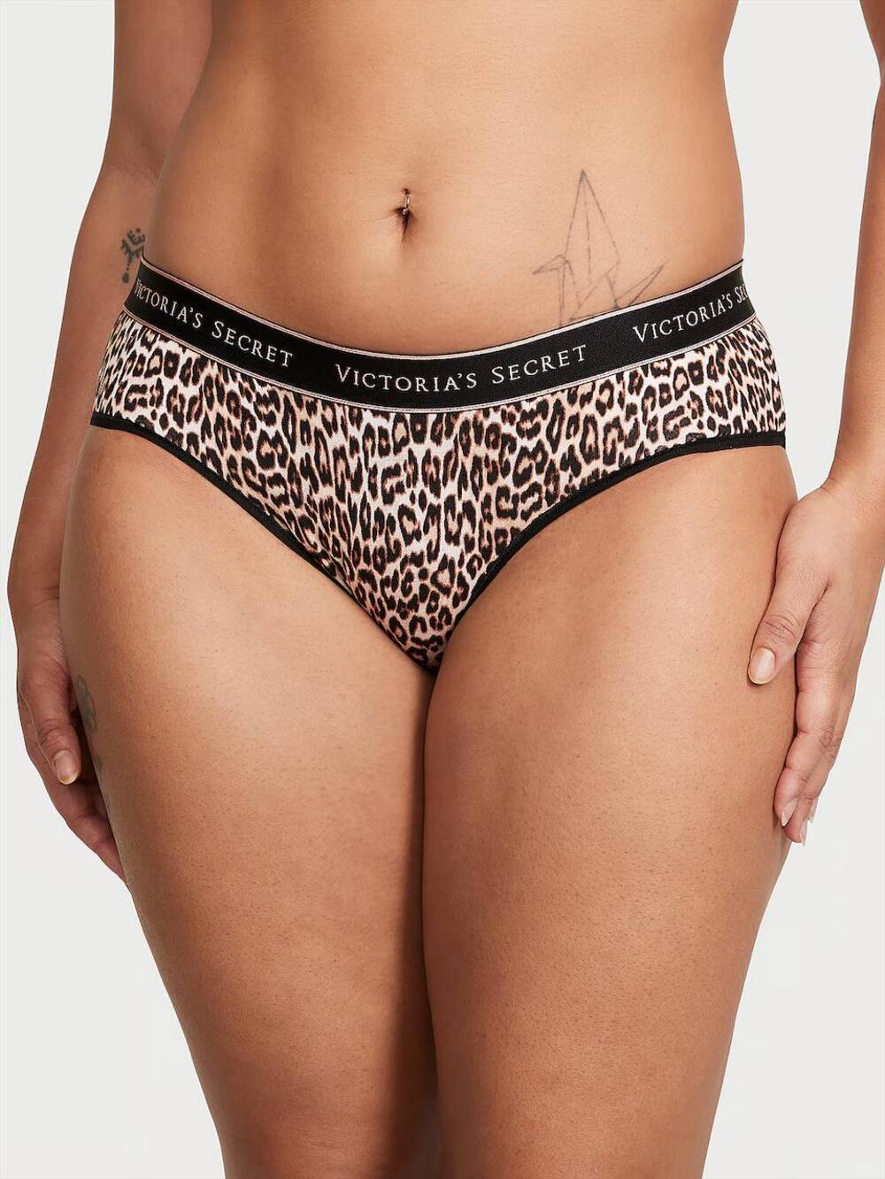 Logo Cotton Modern Brief Panty Розмір М Leopard 4OHA
