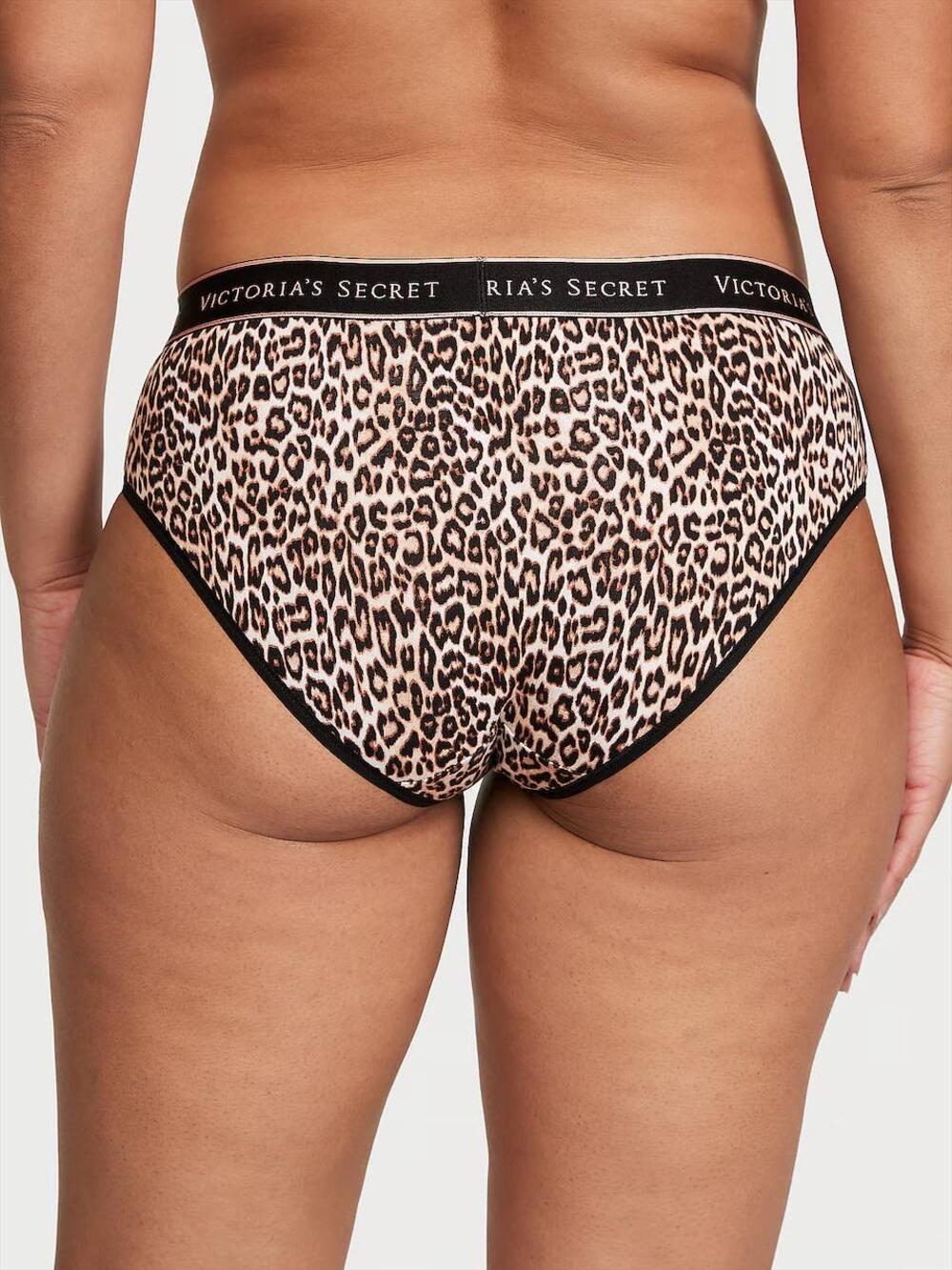 Logo Cotton Modern Brief Panty Розмір М Leopard 4OHA