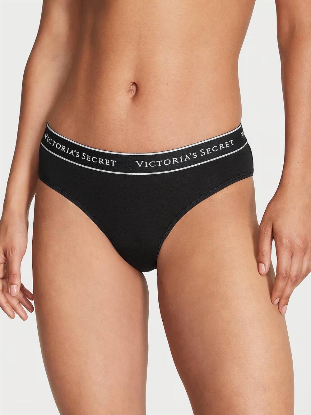 Logo Cotton Modern Brief Panty Розмір М Black