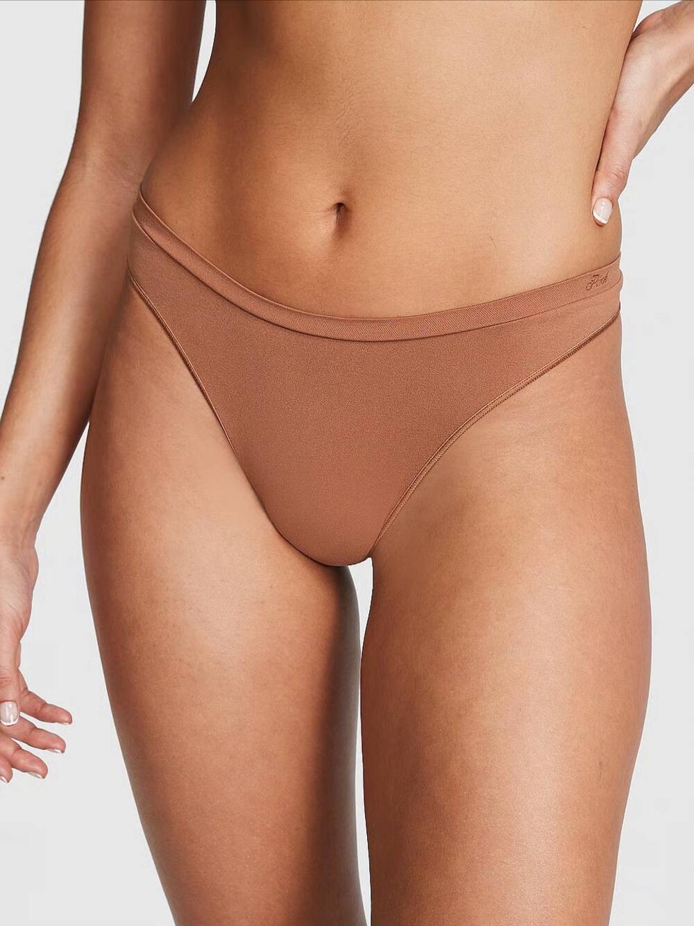 Трусики стрінги Seamless HIGH-LEG Розмір S Caramel (2YSV)