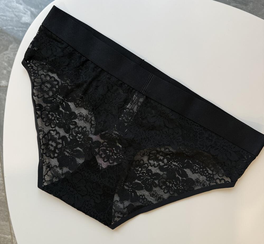 Трусики Hiphugger Pink розмір М Black 54A2 мереживо