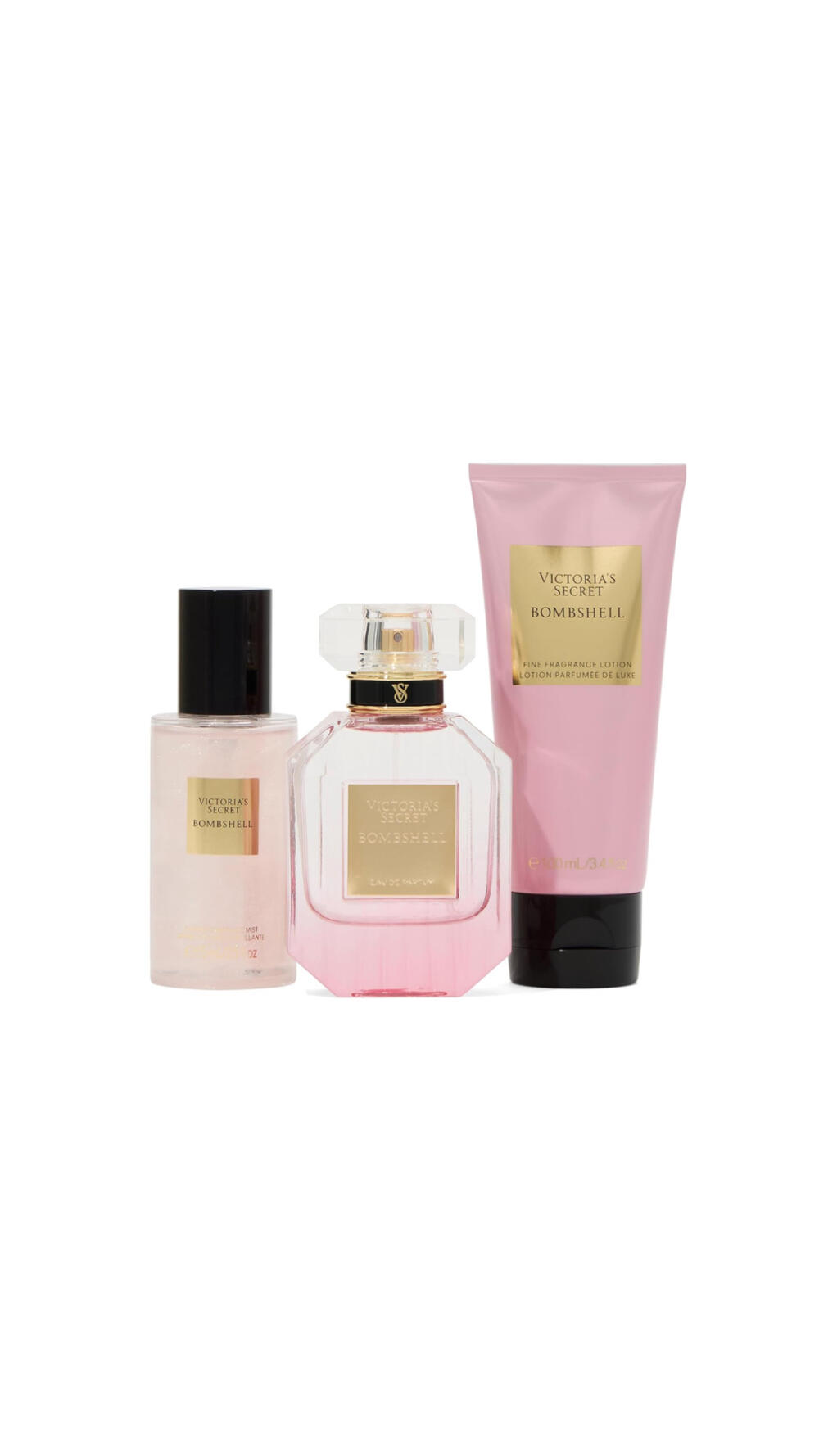 Набір з парфумами 50 мл, 75 мл міст, крем 100 мл BOMBSHELL