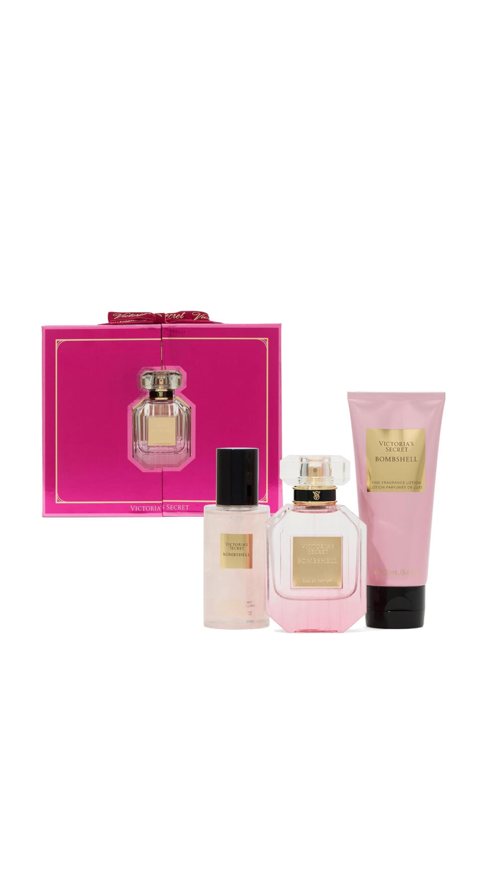 Набір з парфумами 50 мл, 75 мл міст, крем 100 мл BOMBSHELL