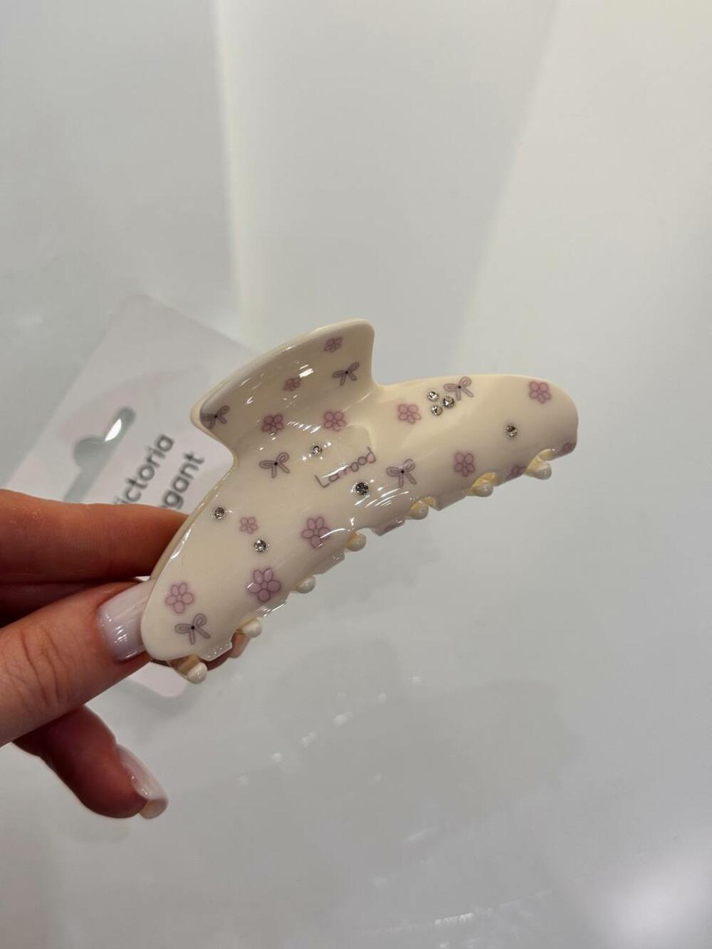 Заколка краб 8 