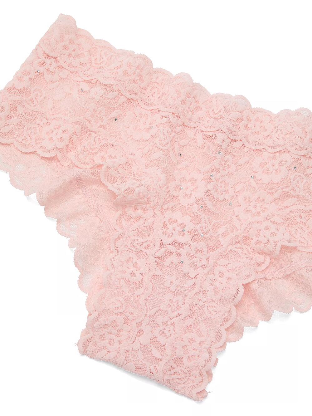 Cheeky Трусики Розмір S Lace Shine Strap | Angel Pink 2HMN