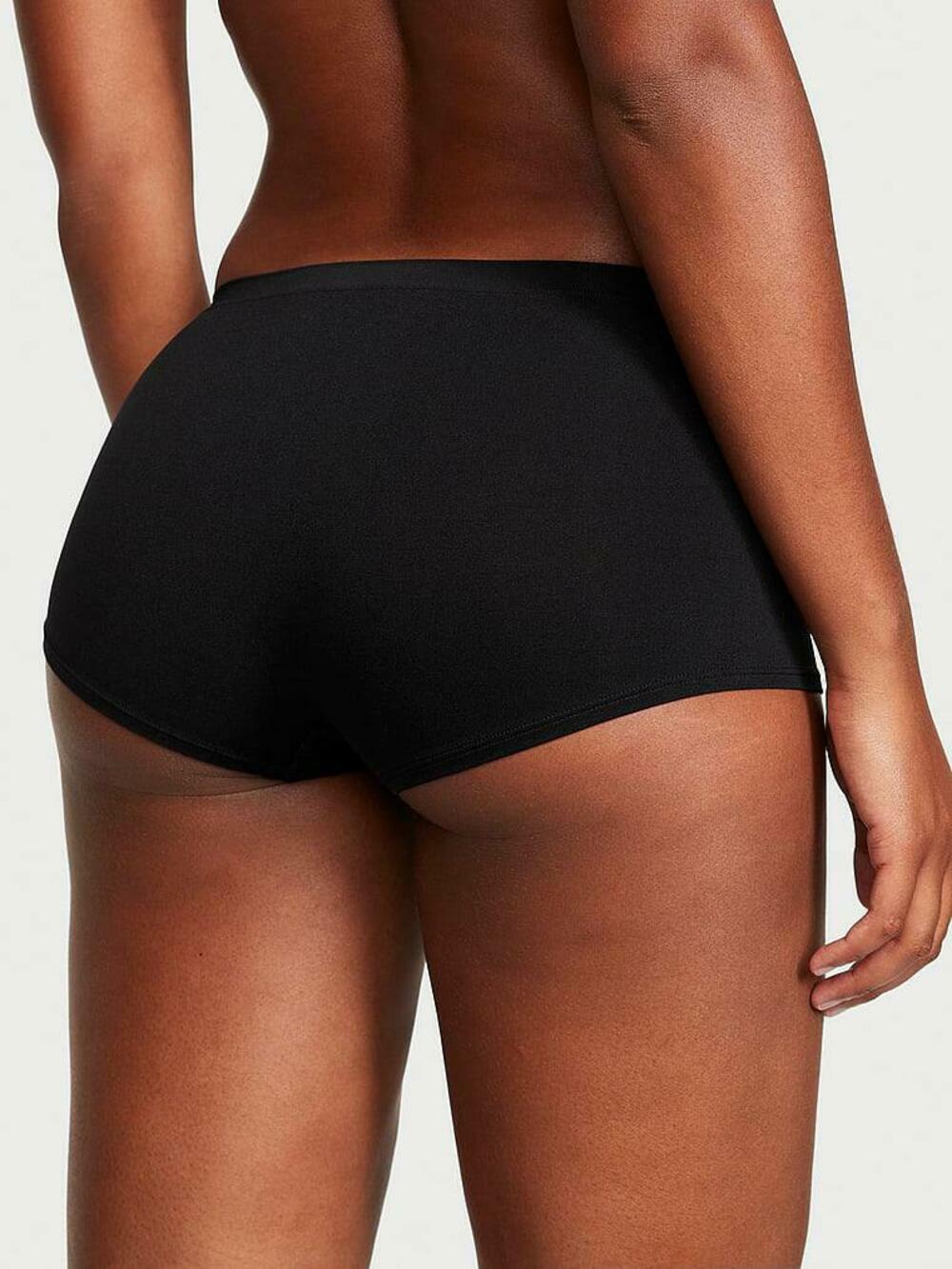 Seamless Boyshort Panty Розмір XS Black (54A2)