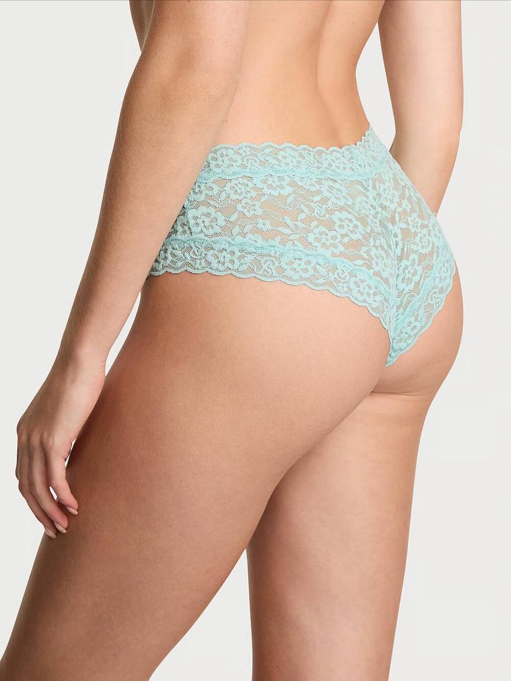 Трусики Lace Cheeky Panty розмір S Canal Blue (36BJ)