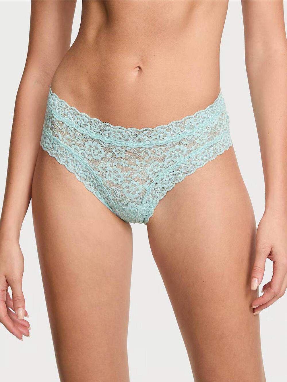 Трусики Lace Cheeky Panty розмір S Canal Blue (36BJ)
