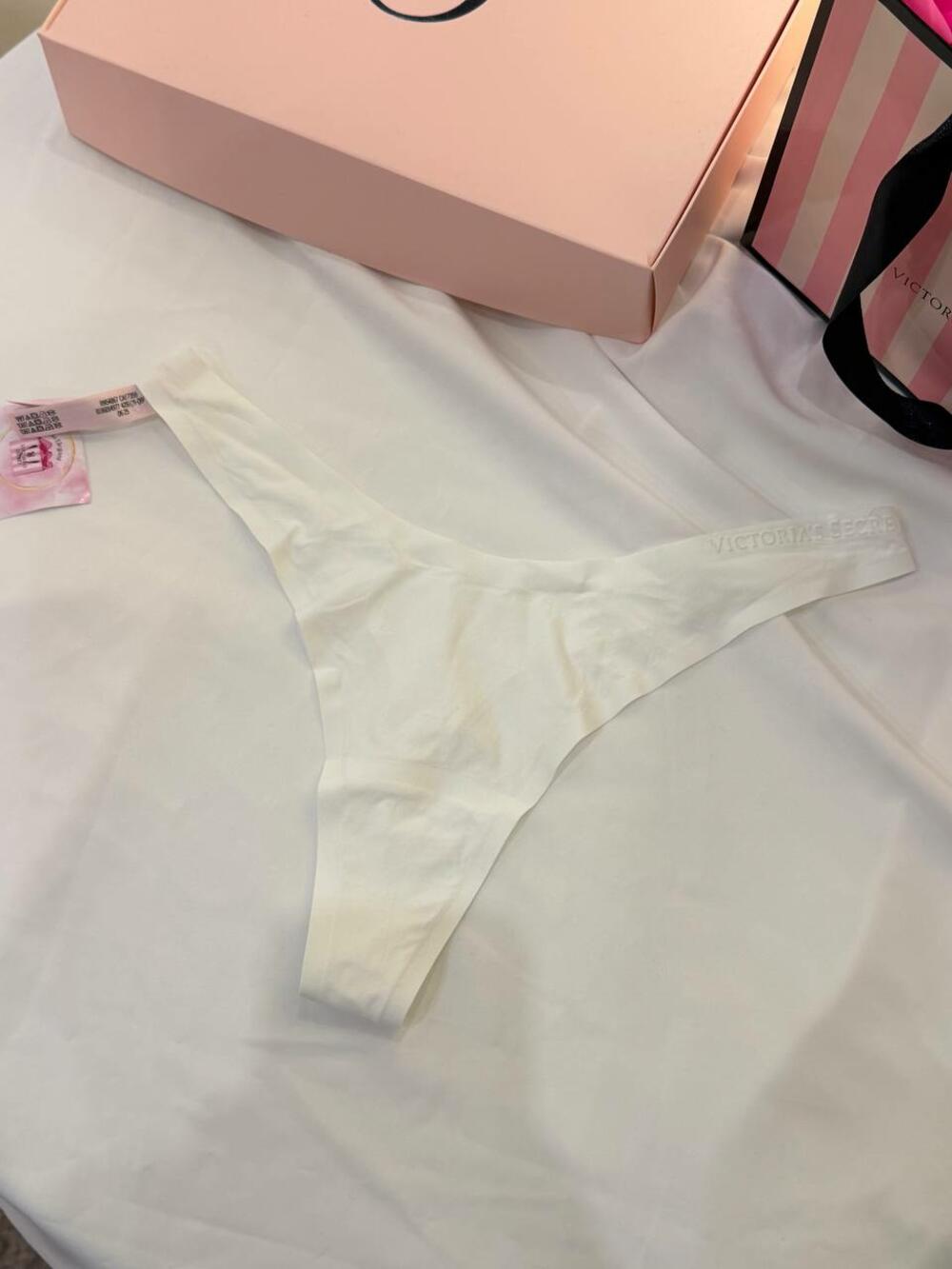 Безшовні трусики VS (logo) Розмір М Optic White (94D1)