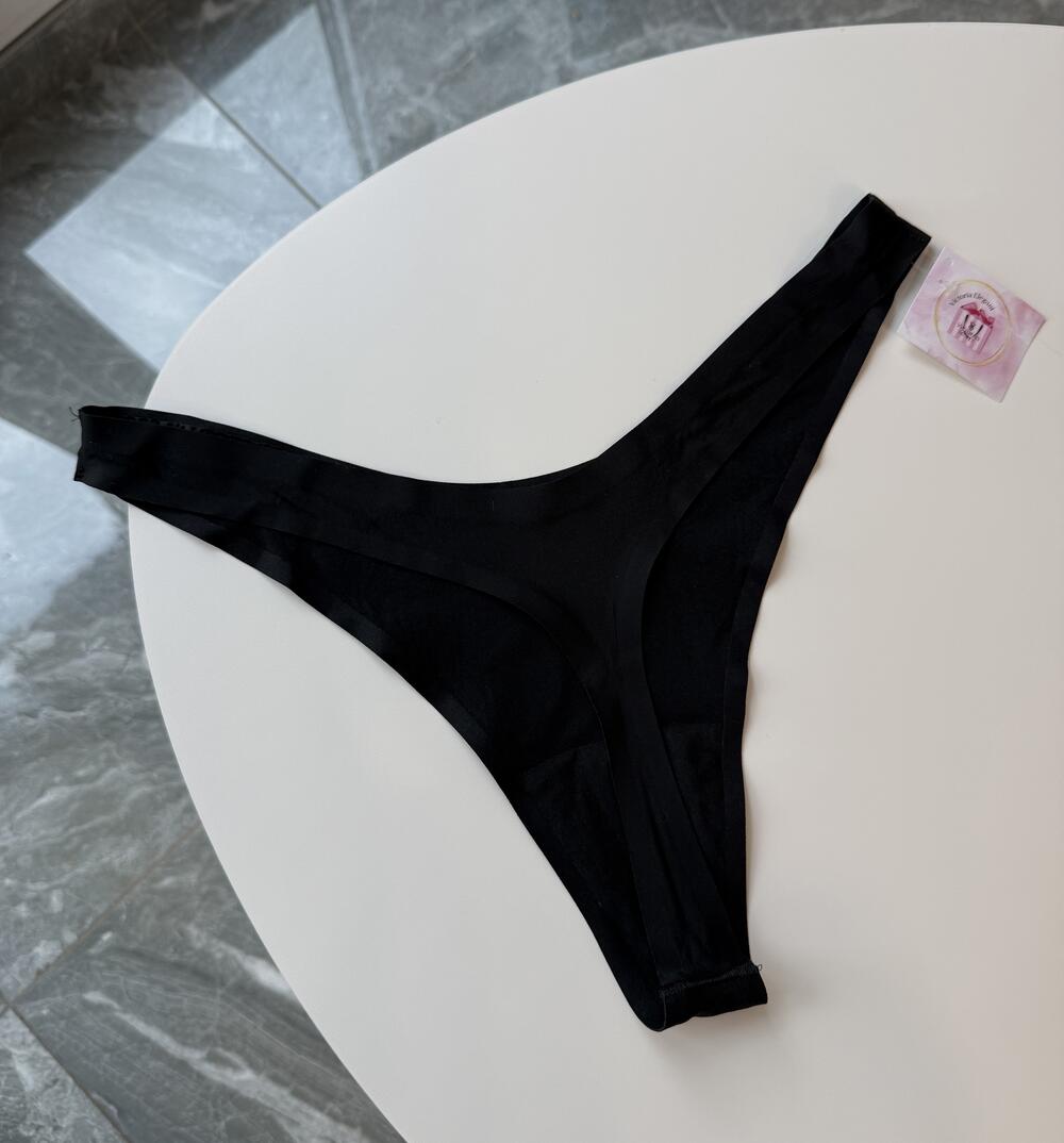 Безшовні трусики VS (logo) Розмір Л Black