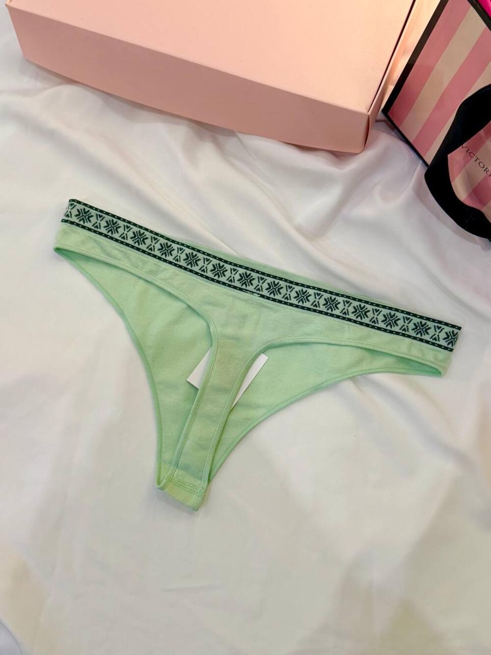 Трусики стрінги Seamless HIGH-LEG Розмір М 7HXH green