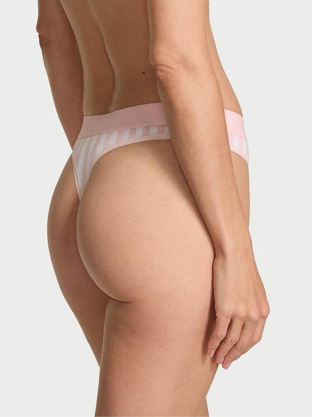 Трусики лого VS розмір XS Shine Pink Stripes (74FJ)